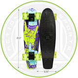 Madd Complete Skateboard Black Green
