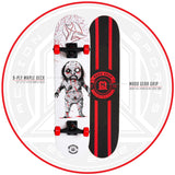 Madd Skateboard Black Red White Complete