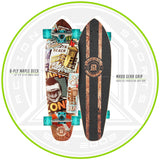 Madd Kids Cruiser Skateboard Complete