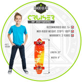 Madd Gear Cruiser Skateboard Complete Kids