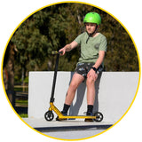 Madd Gear Carve Elite Pro Scooter Gold Skate Park Kids