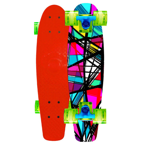 Madd Complete Penny Retro Skateboard Red