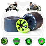 Madd Gear Drift Trike Huffy Green Machine Wheels Set