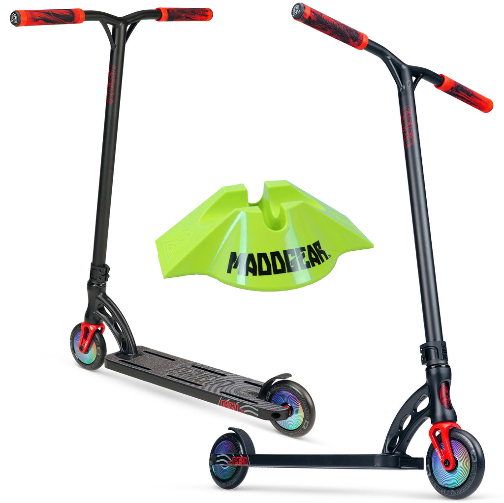 MGP Origin Team Pro Scooter - Black with FREE Scooter Stand –