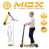 Madd Gear MGP MGX T2 Team Pro Stunt Scooter Complete High Quality Razor Trick Skate Park Mad Playa Gold Black