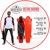 Madd Gear Penny Skateboard Red Black Kids