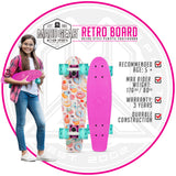 Madd Gear Kids Retro Complete Skateboard Girls Boys