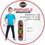 Madd Gear Complete Skateboard Popsicle 31 Inch