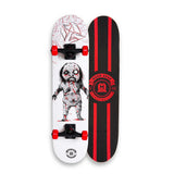 Madd Complete Skateboard White Red Demon