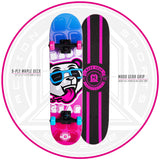Complete Skateboard Pink Blue Kids