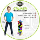 Kids Cruiser Skateboard Complete Madd Gear