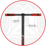 Black Red Pro Scooter MGP Madd Gear