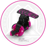 Madd Gear Neon Street Rollers Pink Light-Up Brake