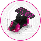 Madd Gear Neon Street Rollers Pink Light-Up Dimensions