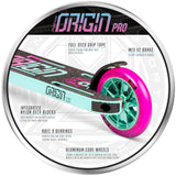 MGP Origin Pro Pink Teal Aluminum Core Wheel
