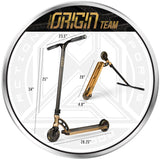 MGP Origin Team Bronze Dimensions Size
