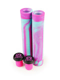 Madd Gear Pro Scooter Grips Set - Pink Teal Swirl