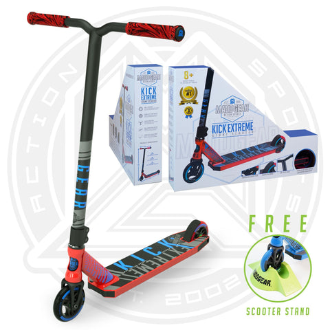 Madd Gear Kick Extreme Scooter - Red / Blue Free Stand – ULTGAR