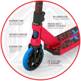 Madd Gear Kick Kaos Stunt Pro Scooter - Red / Blue Fork