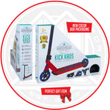 Madd Gear Kick Kaos Stunt Pro Scooter - Red / Blue Packaging