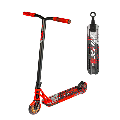 Madd Gear MGX P1 Pro Freestyle Scooter Red Black