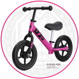 Light Aluminum Balance Bike Pink