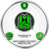 Madd Gear VX9 Extreme Pro Scooter - Aurum - Logos
