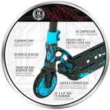 MGP VX9 Nitro Pro Scooter - Blue Splatter - Key Features