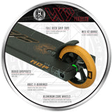 MGP VX9 Pendulum Pro Scooter - Black / Bronze - Key Features